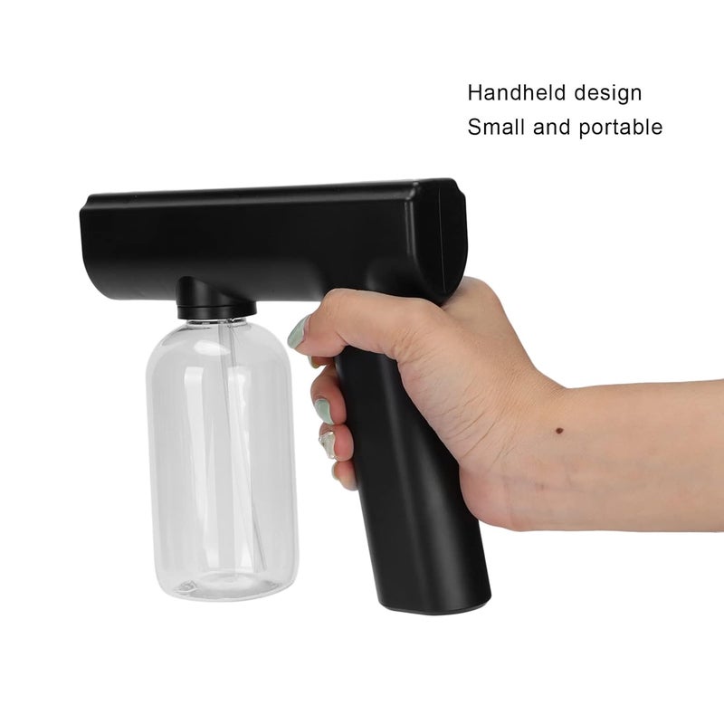 woobles Electric Mist Atomizer Sprayer Gun, Electric Handheld Sprayer Disinfectant Fogger Gun Portable Rechargeable Sprayer Gun, Nanometer Disinfectant Machine for Home Office School Hotel - Image 4